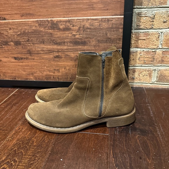 Franco Fortini Mens Suede boots Size 9 - Picture 3 of 9